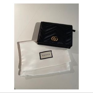 Gucci Marmont Matelasse Card Case